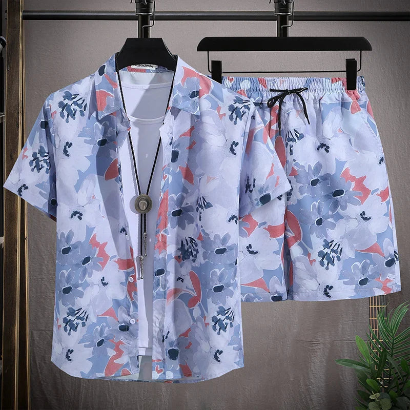Men vacay Beach shorts Set